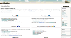 Desktop Screenshot of kb.mozillazine.org