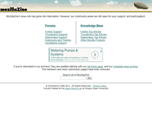 Tablet Screenshot of mozillazine.org